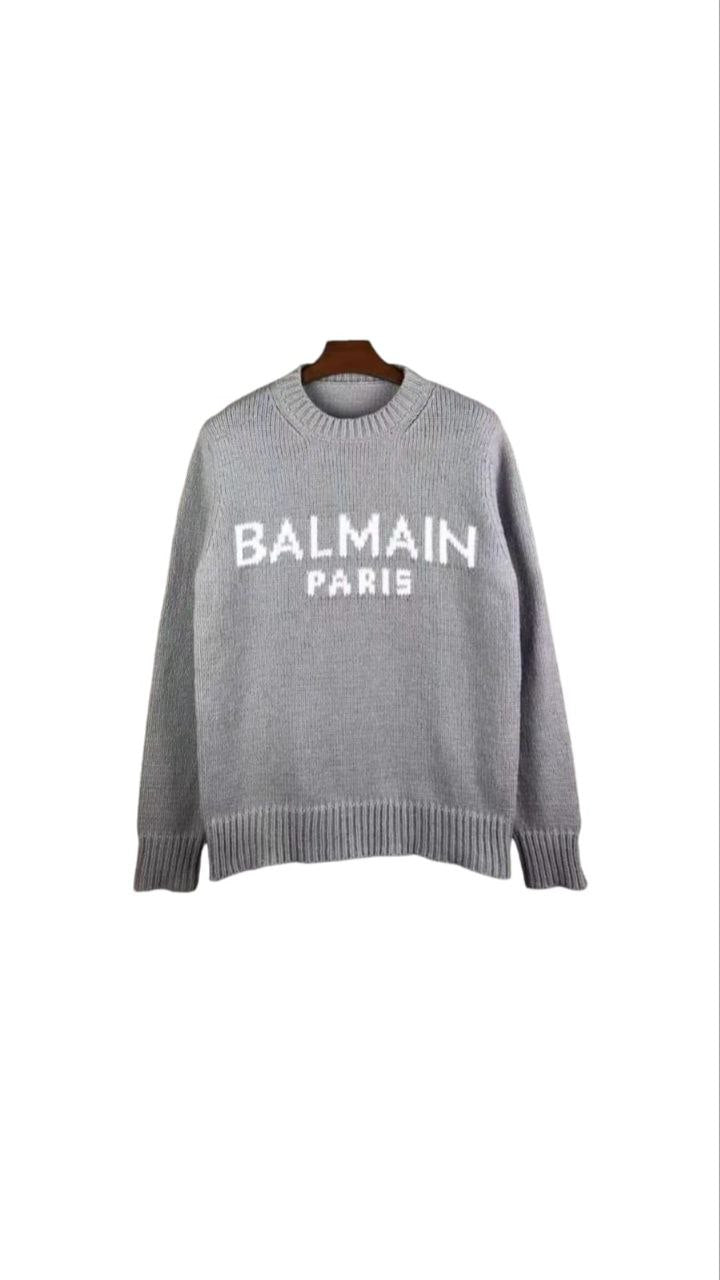 MAGLIONE BALMAIN GRIGIO