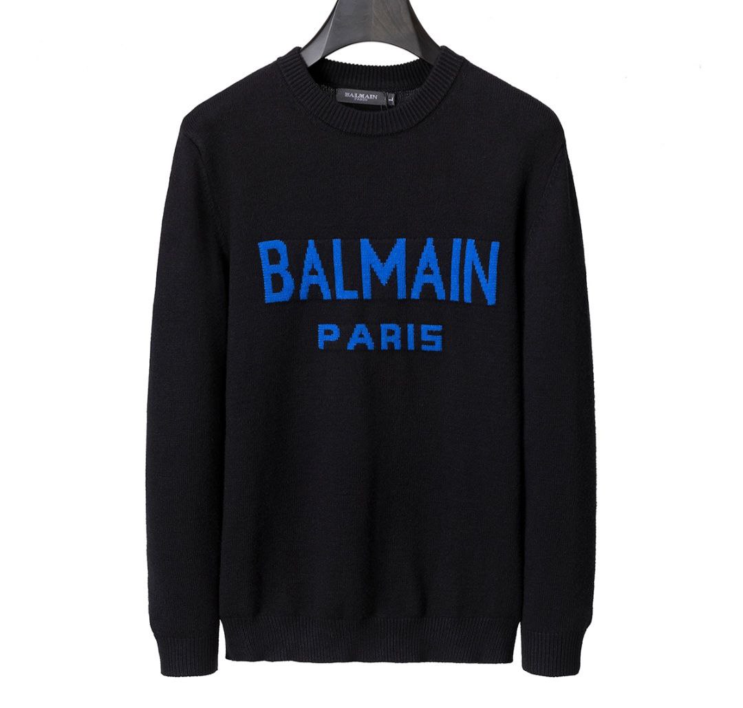 MAGLIONE BALMAIN NERO