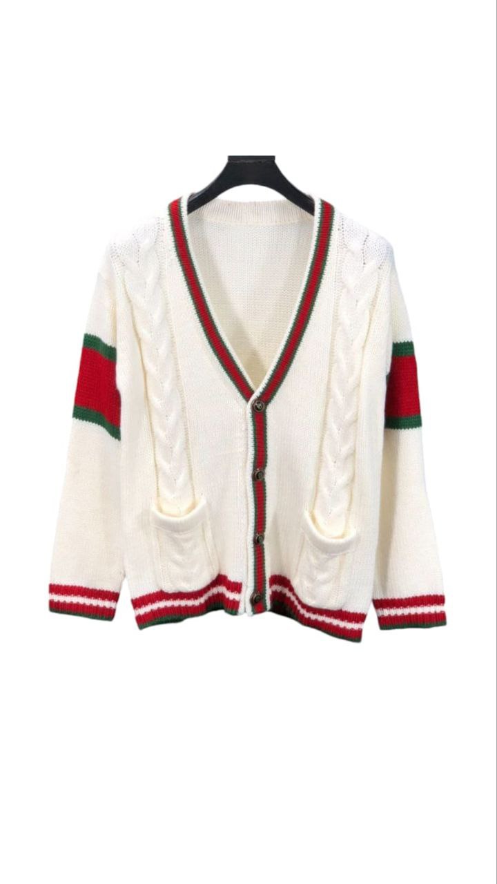 CARDIGAN GUCCI BIANCO