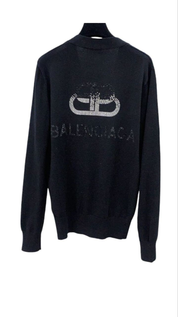 CARDIGAN BALENCIAGA NERO