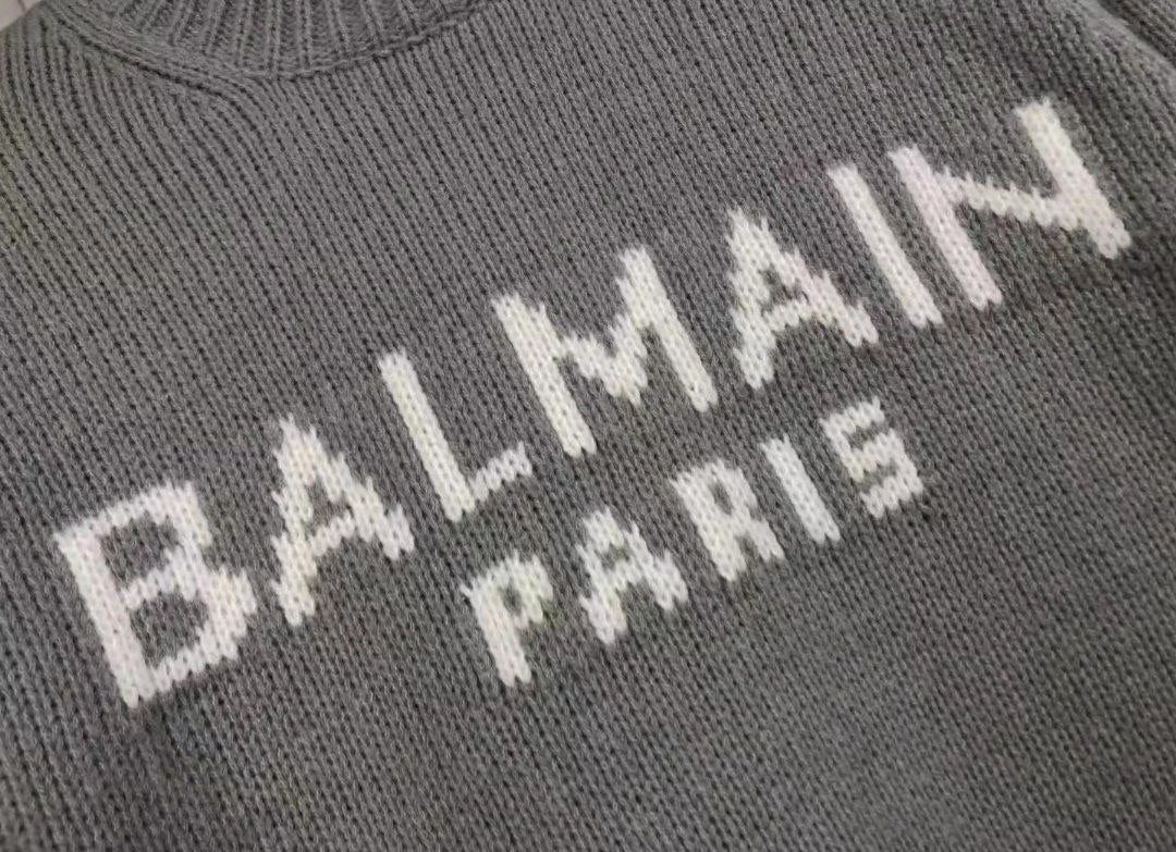 MAGLIONE BALMAIN GRIGIO