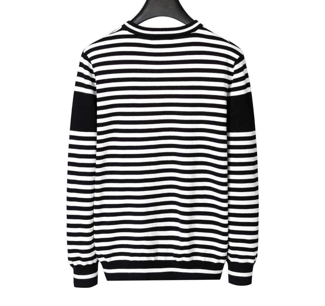 MAGLIONE A RIGHE BALMAIN